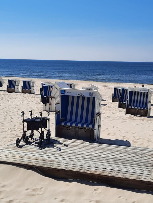 Entspanne am malerischen Strand von Sylt