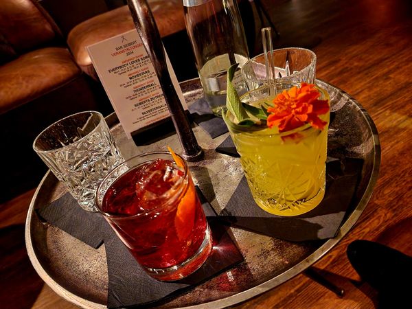 Cocktails in stilvollem Ambiente