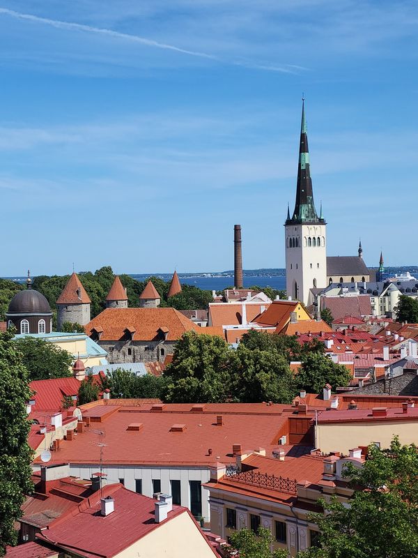 Atemberaubende Aussichten über Tallinn