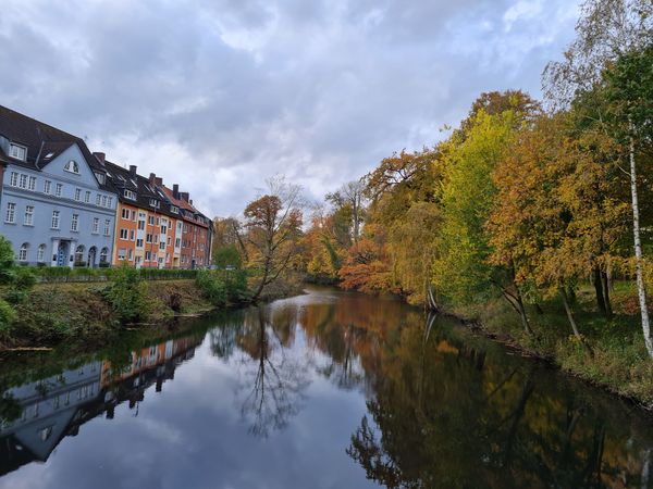 Genieße ein kühles Bier im grünen Herzen Münsters