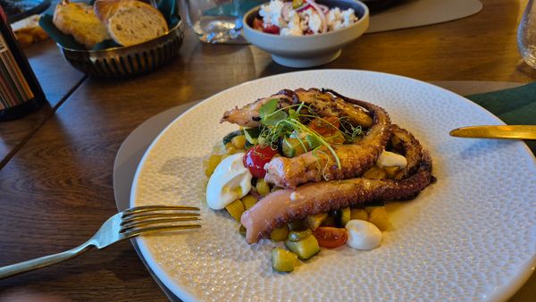 Mittagessen mit Aussicht
