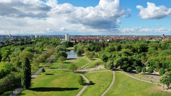 Entspannen Sie in Karlsruhes grüner Lunge