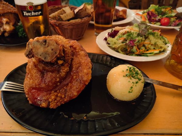 Traditionelle fränkische Küche im Herzen Nürnbergs