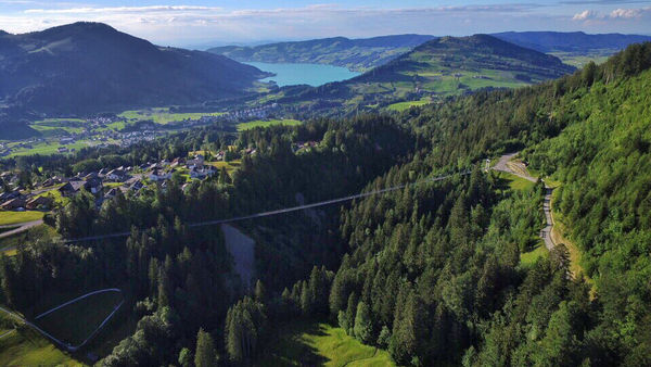 Schwindelerregende Höhen auf dem Skywalk
