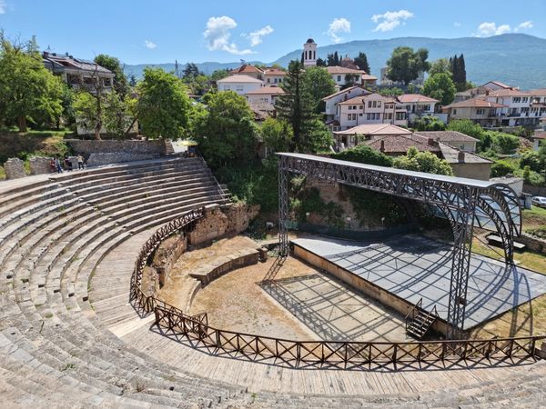 Antikes Theater unter freiem Himmel