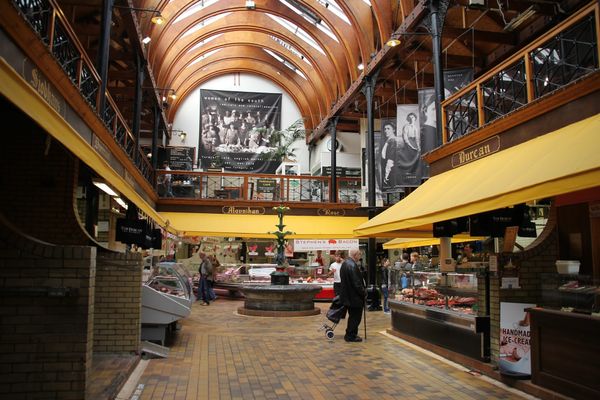 Schlemmen im historischen Markthallen