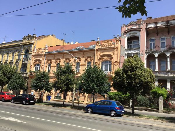 Architektonische Prachtstraße