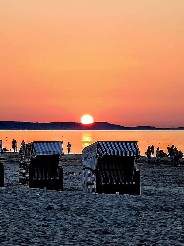 Sonne, Sand und Meer in Ahlbeck