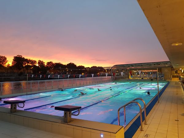 Schwimmen auf der Seine