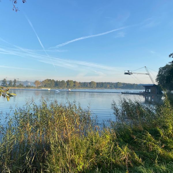 Action auf dem Wasser