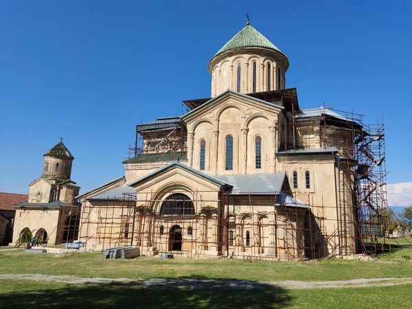 Atemberaubende Fresken im Kloster