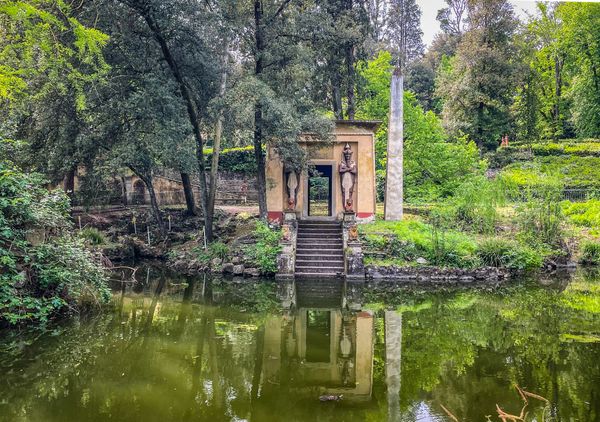 Esoterische Anklänge im Museumsgarten