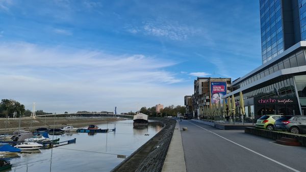 Mittagessen mit Aussicht