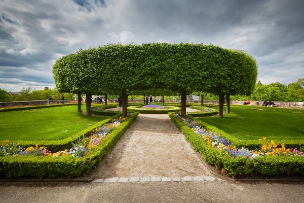 Geheimer Garten in der Stadt