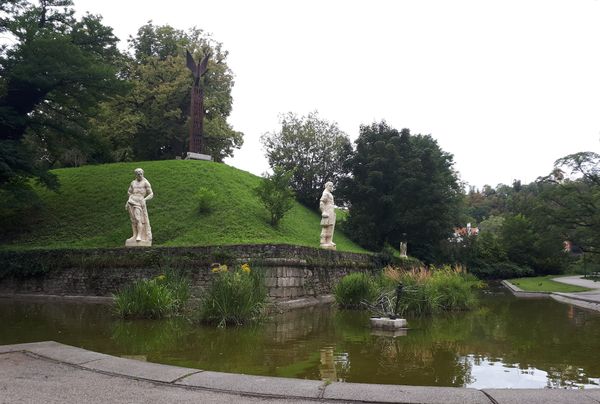 Grüne Oase inmitten der Stadt