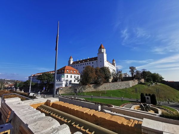 Majestätische Aussichten über Bratislava