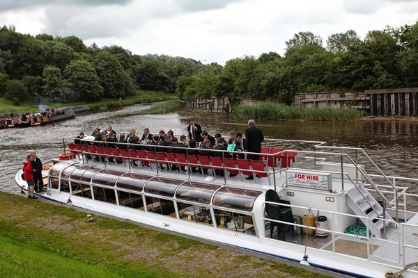 Manchester vom Wasser aus