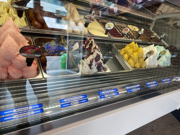 Veganes Eis genießen