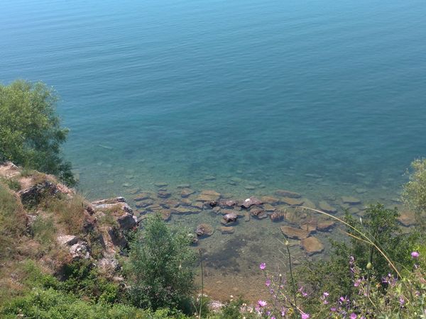 Versteckter Strand für Ruhe Suchende