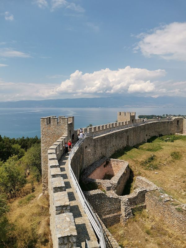 Historische Festung mit Panoramablick