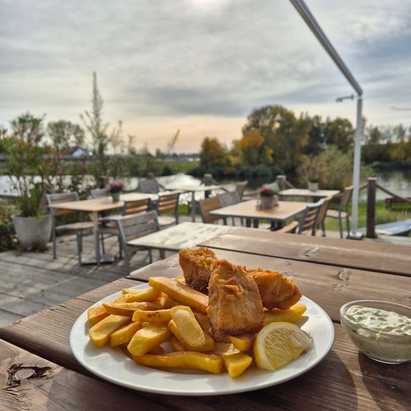 Frischer Fisch am Hafen