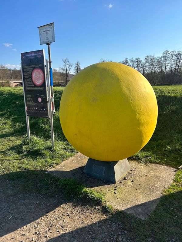 Das Sonnensystem zu Fuß erkunden