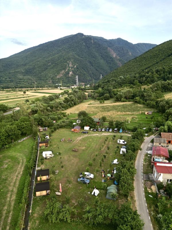 Naturcamping nahe der Paragliding-Schule