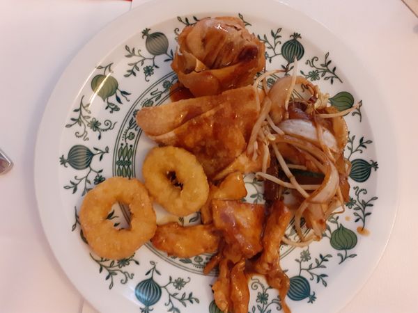 Asiatische Delikatessen am Hafen