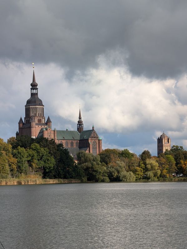 Blick vom höchsten Punkt Stralsunds