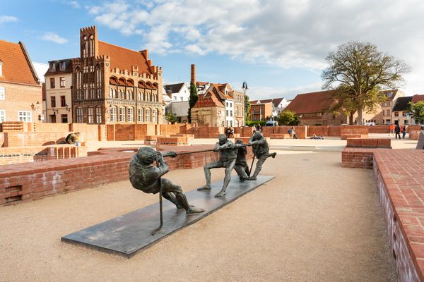 Majestätischer Blick über Wismar