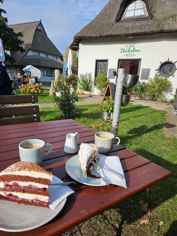 Gemütliche Kaffeepause im Familienbetrieb
