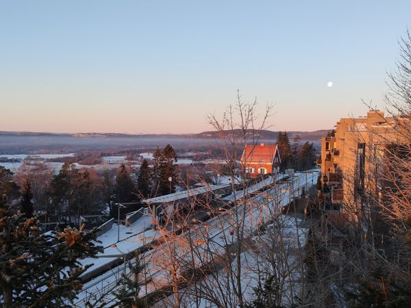 Atemberaubende Aussicht & Skisprung