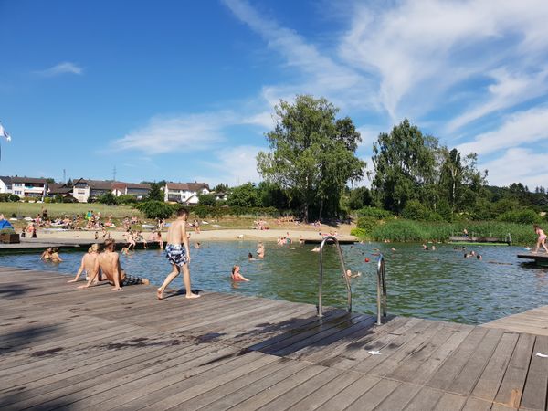 Erfrischung pur im Naturbad