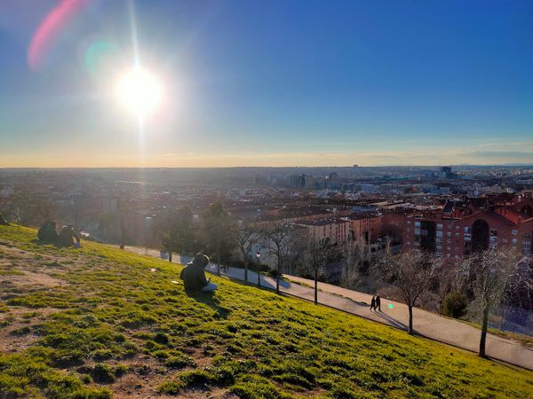 Bestaune Madrids Sonnenuntergang