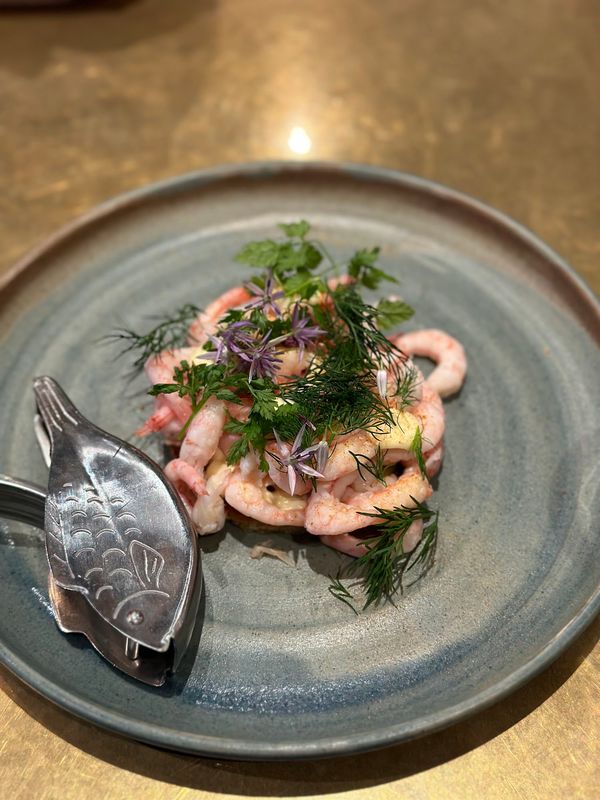 Traditionelles dänisches Smørrebrød