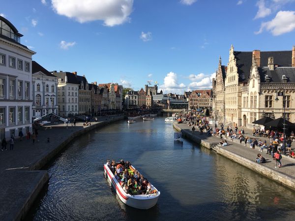 Romantische Aussichten in Ghent