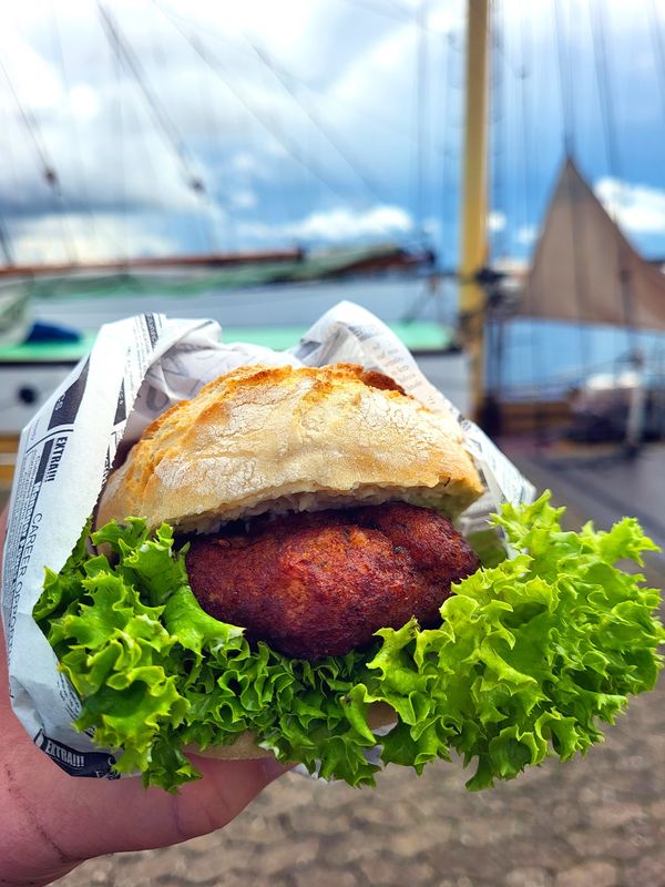 Beste Fischbrötchen in der Stadt