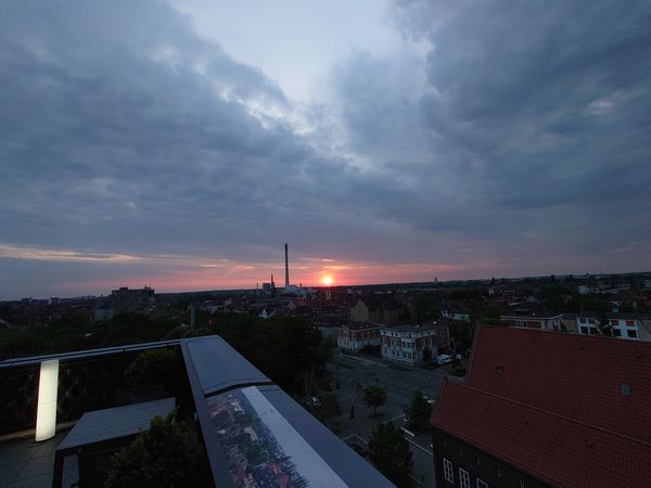 Italienische Küche mit Panoramablick