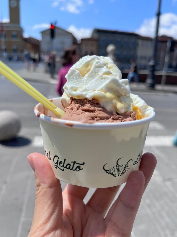 Schlemme das beste Gelato der Stadt