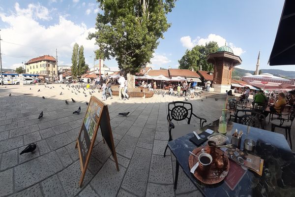 Symbol Sarajevos und Treffpunkt