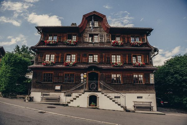 Historisches Kunsthotel in den Alpen