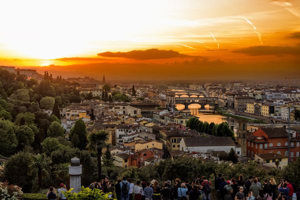 Beste Aussicht auf die Dächer von Florenz