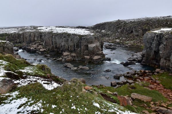 Magischer Wasserfallkreis im Hochland