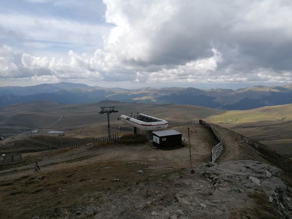 Atemberaubende Aussicht von der Gondel