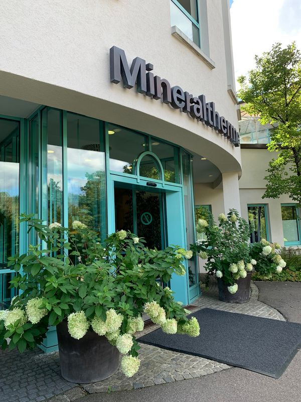 Entspanne in den heilenden Wassern der Therme