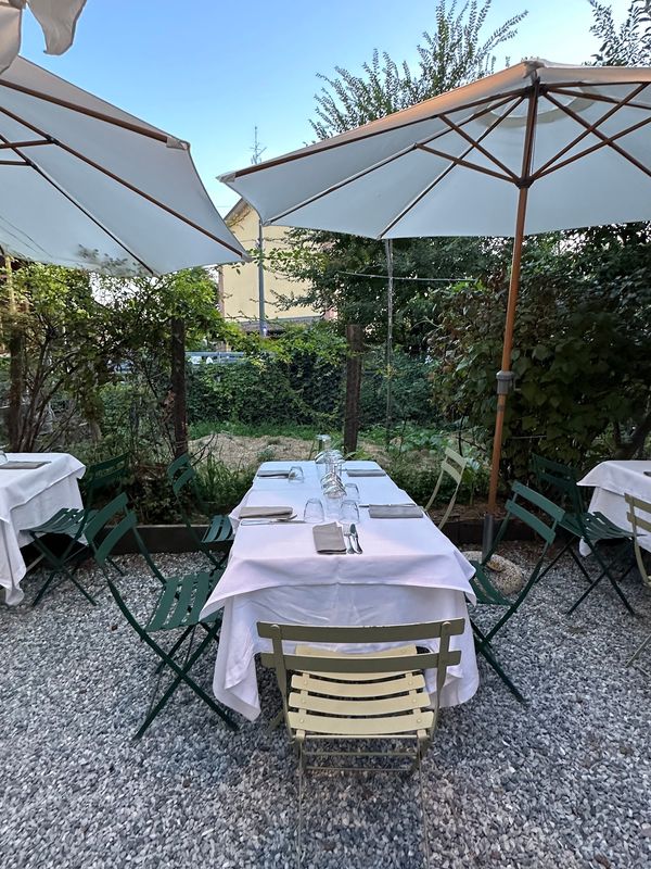 Garten-zu-Tisch in idyllischer Lage