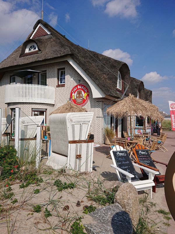 Erfrischungen direkt am Sandstrand