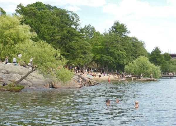 Idyllischer Park für Familien und Freunde