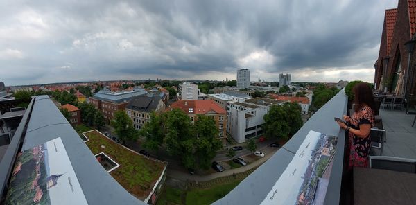 Italienische Küche mit Panoramablick