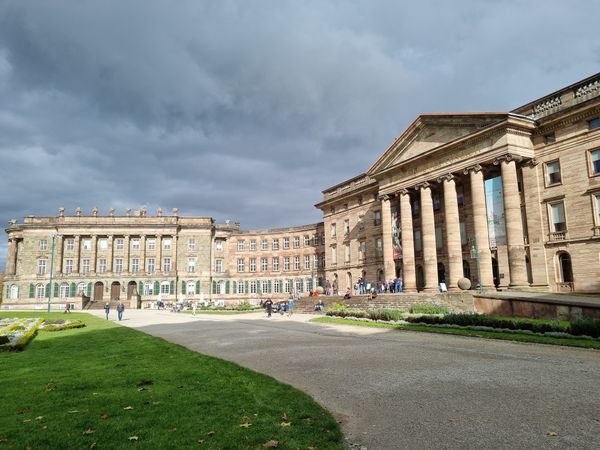 UNESCO-Weltkulturerbe mit Wasserspielen